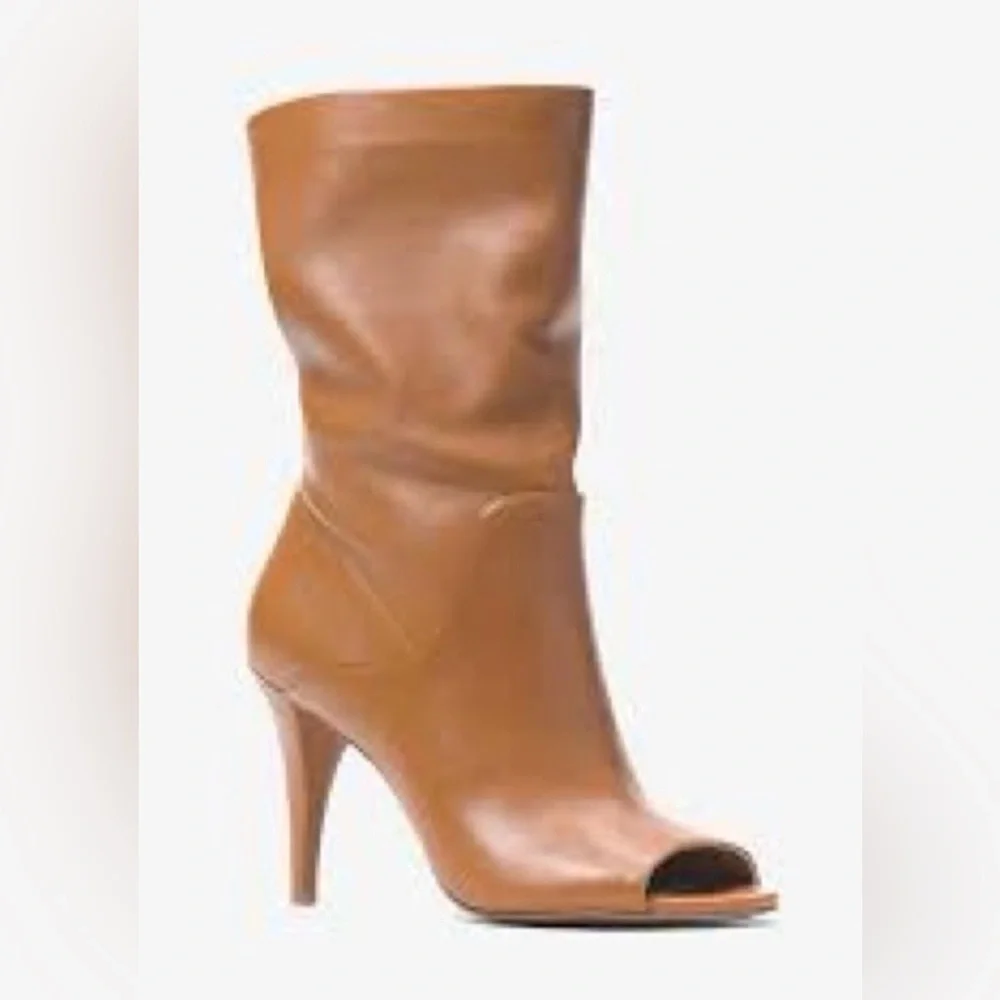Michael Kors Elaine Open Toe Booties - Picture 1 of 9